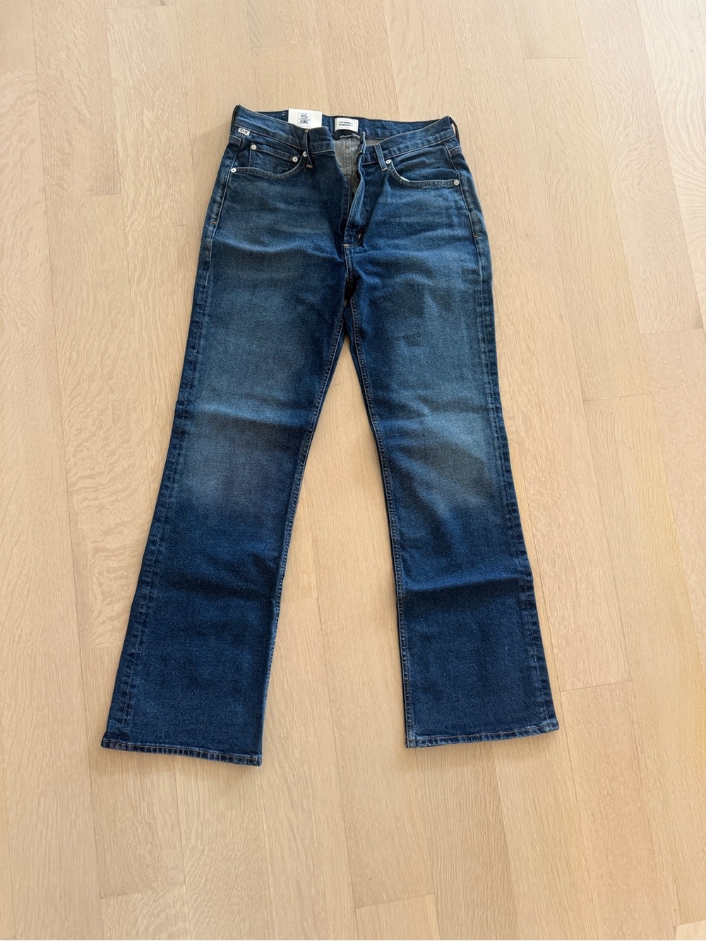 NWT Citizens of Humanity Vidia Mid Jeans in Garnish Size 30